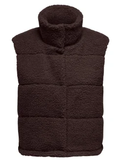 ONLSANDRA Gilet en peluche