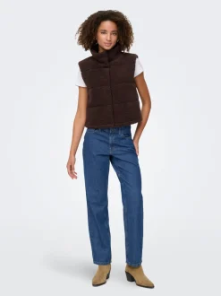 ONLSANDRA Gilet en peluche