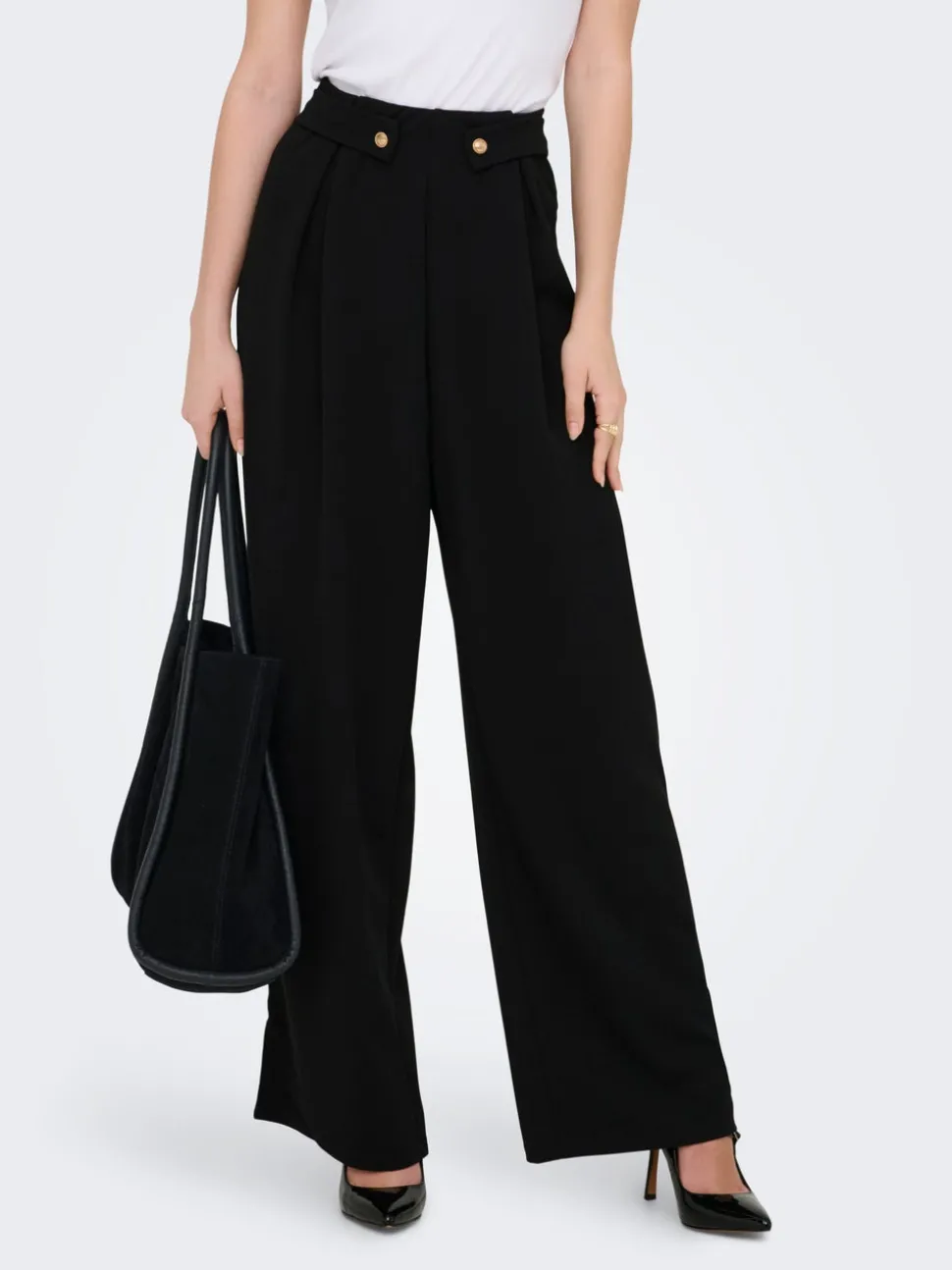 ONLSANIA Wide Leg Fit Pantalon