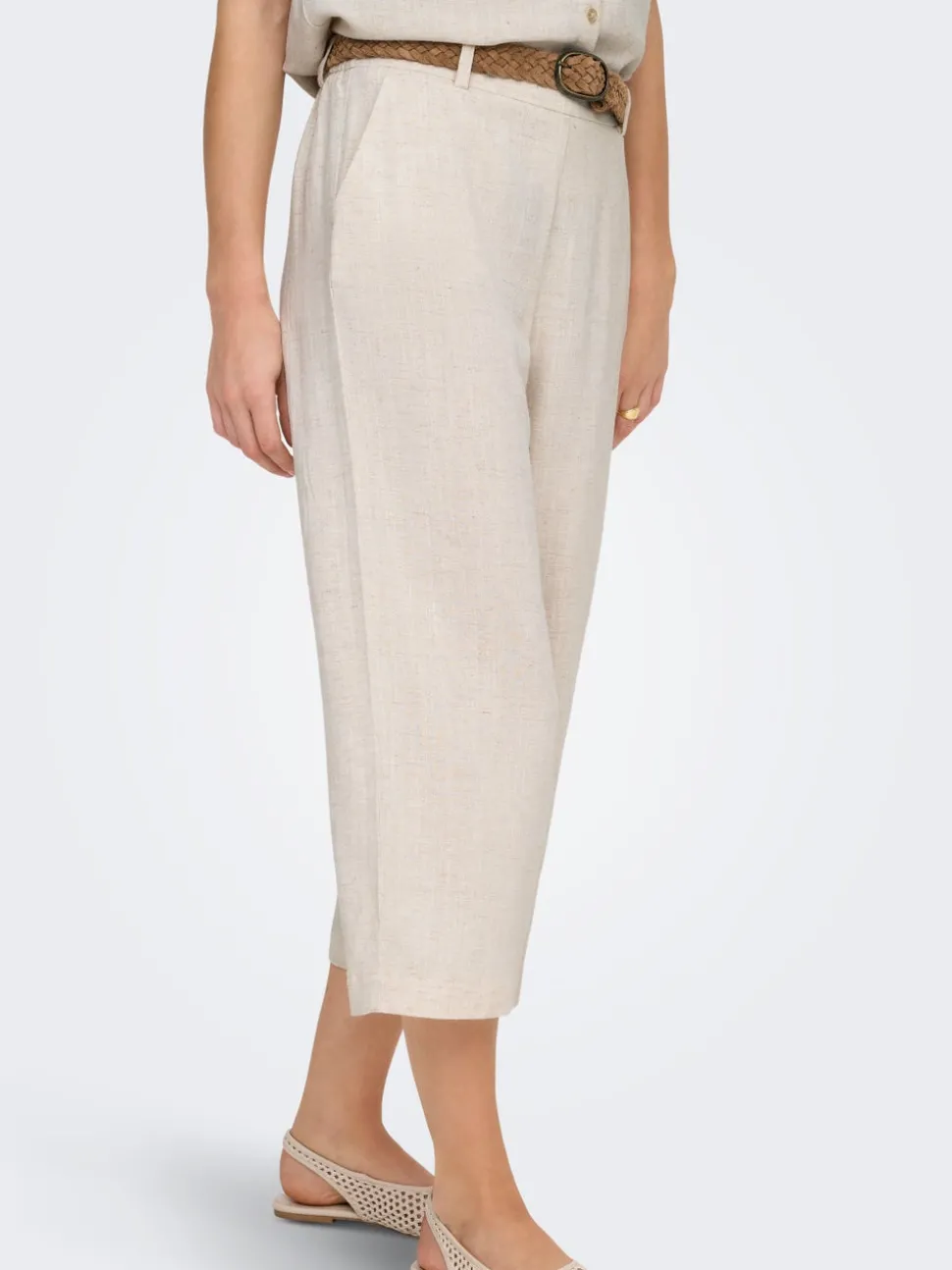 ONLSIESTA Cropped Fit Lin Jupe culotte