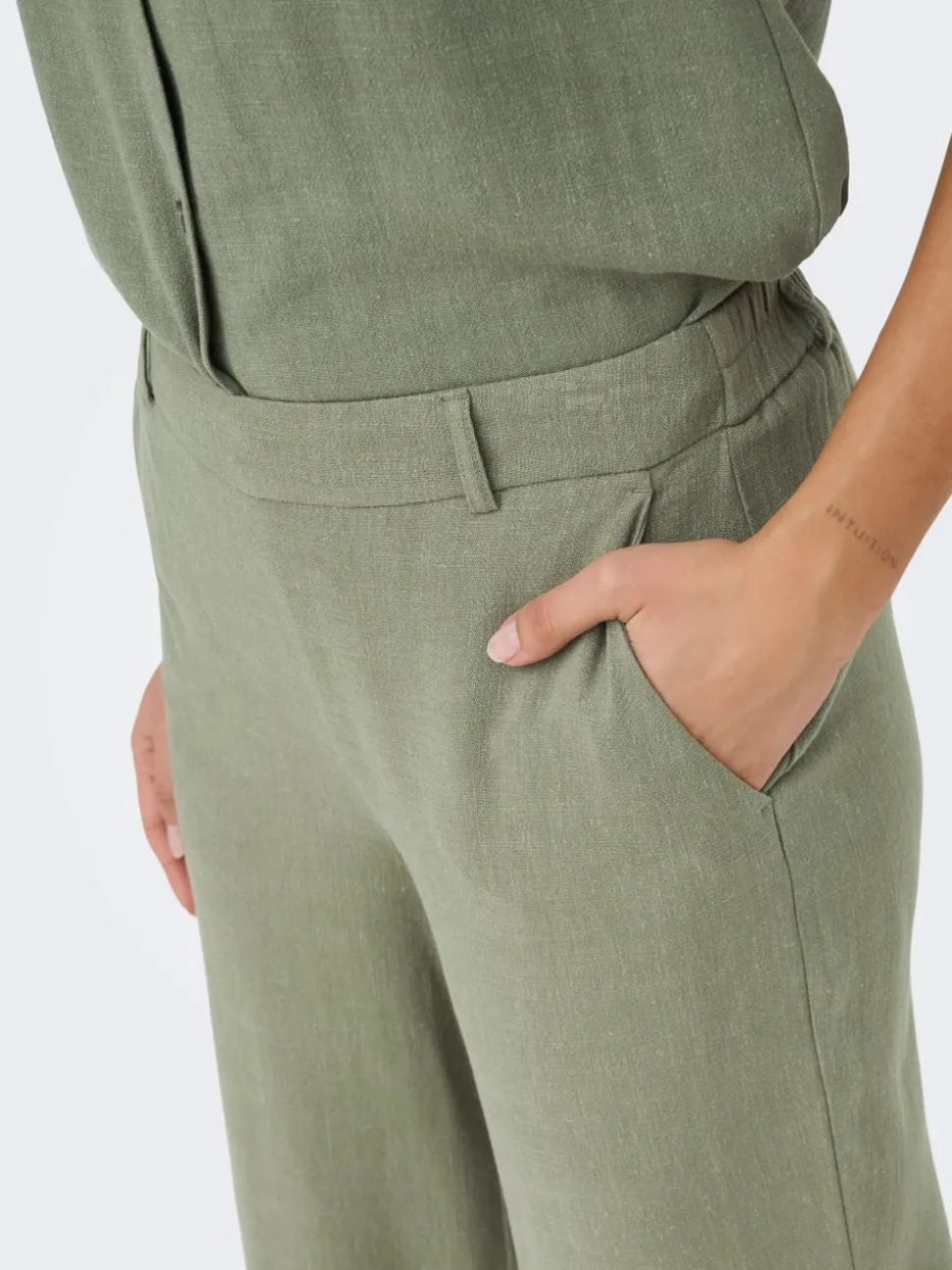 ONLSIESTA Cropped Fit Lin Jupe culotte
