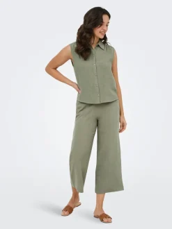 ONLSIESTA Cropped Fit Lin Jupe culotte