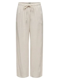 ONLSIESTA Straight Fit Lin Pantalon
