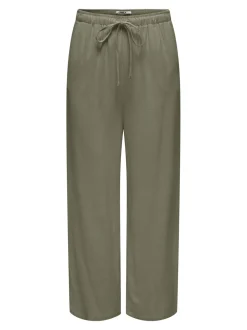 ONLSIESTA Straight Fit Lin Pantalon