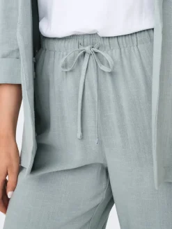 ONLSIESTA Straight Fit Lin Pantalon