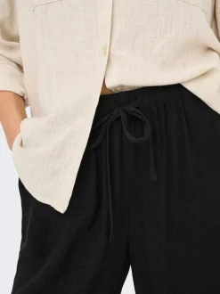 ONLSIESTA Straight Fit Lin Pantalon