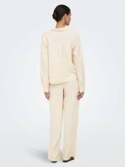 ONLSIESTA Straight Fit Lin Pantalon