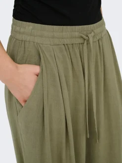 ONLSIESTA Wide Leg Fit Lin Pantalon à jambe large