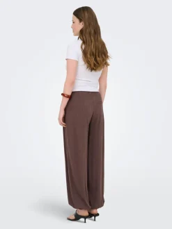 ONLSIESTA Wide Leg Fit Lin Pantalon à jambe large
