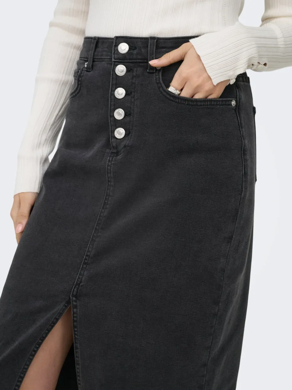 ONLSILJA Jupe en denim Jupe midi