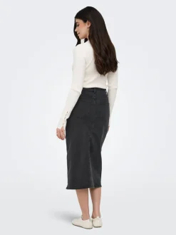 ONLSILJA Jupe en denim Jupe midi