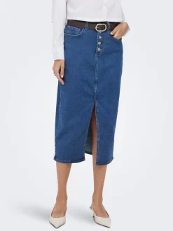 ONLSILJA Jupe en denim Jupe midi