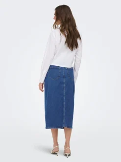 ONLSILJA Jupe en denim Jupe midi