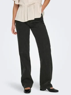 ONLSILJE Taille haute Straight Fit Jeans