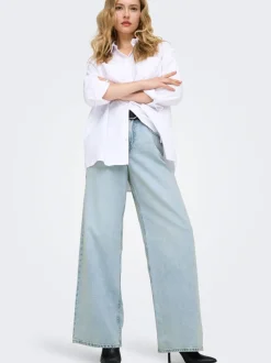 ONLSILKY Taille haute Wide Leg Fit Jeans