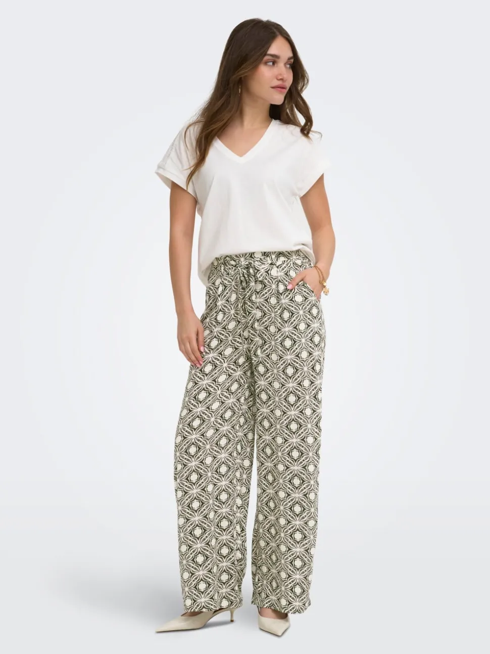 ONLSILVA Regular Fit Pantalon en maille