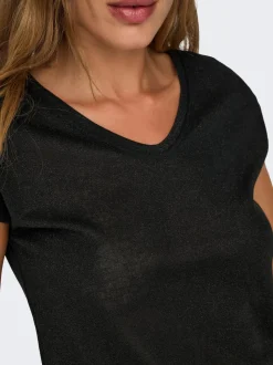 ONLSILVERY Top