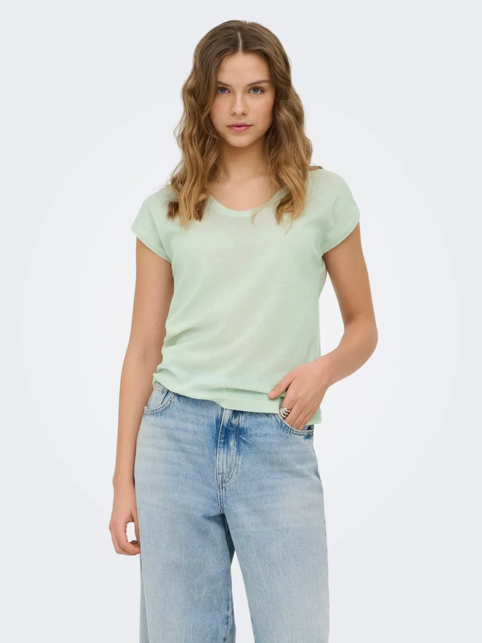 ONLSILVERY Top