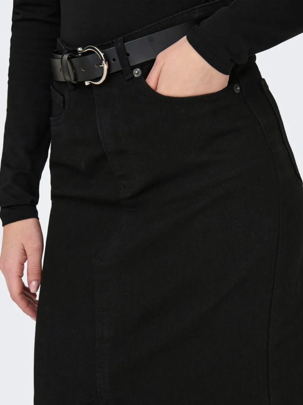 ONLSIRI Jean Jupe en denim Jupe midi