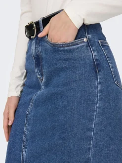 ONLSIRI Jean Jupe en denim Jupe midi