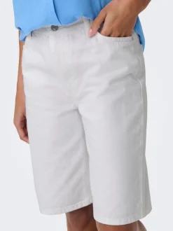 ONLSONNY Taille haute Regular Fit Short en denim