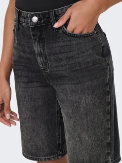 ONLSONNY Taille haute Regular Fit Short en denim