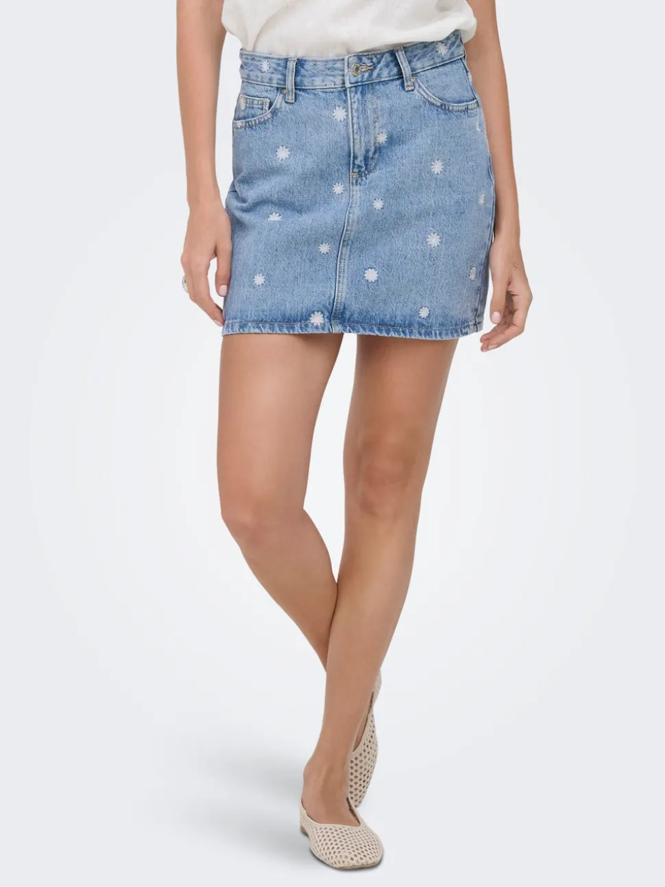ONLSTELLA Jean Jupe en denim Jupe courte