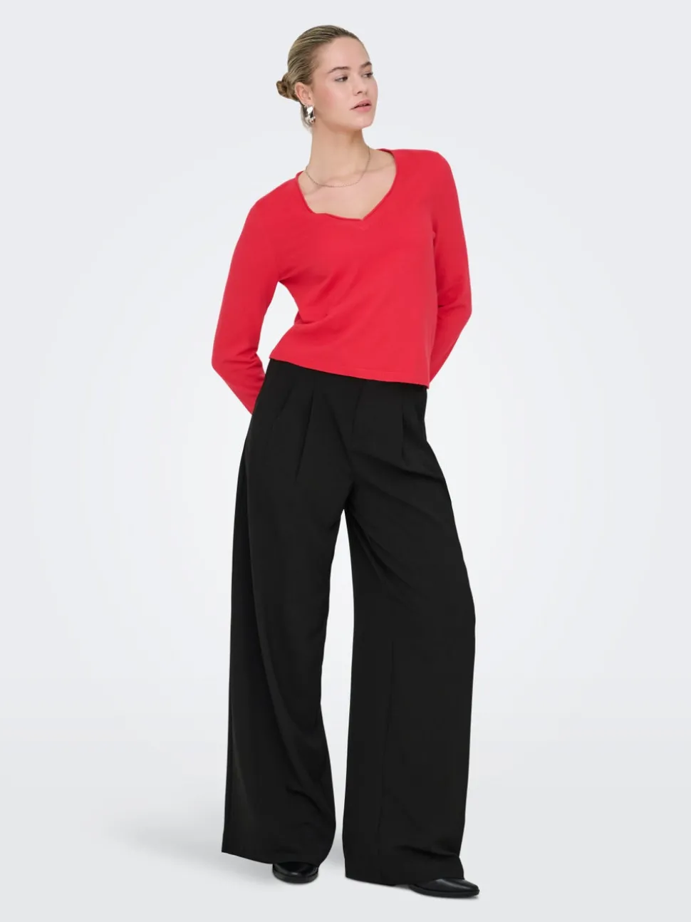 ONLSVEA Wide Leg Fit Pantalon de tailleur