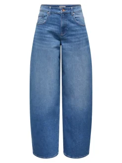 ONLTAMY Taille haute Coupe barrel Jeans