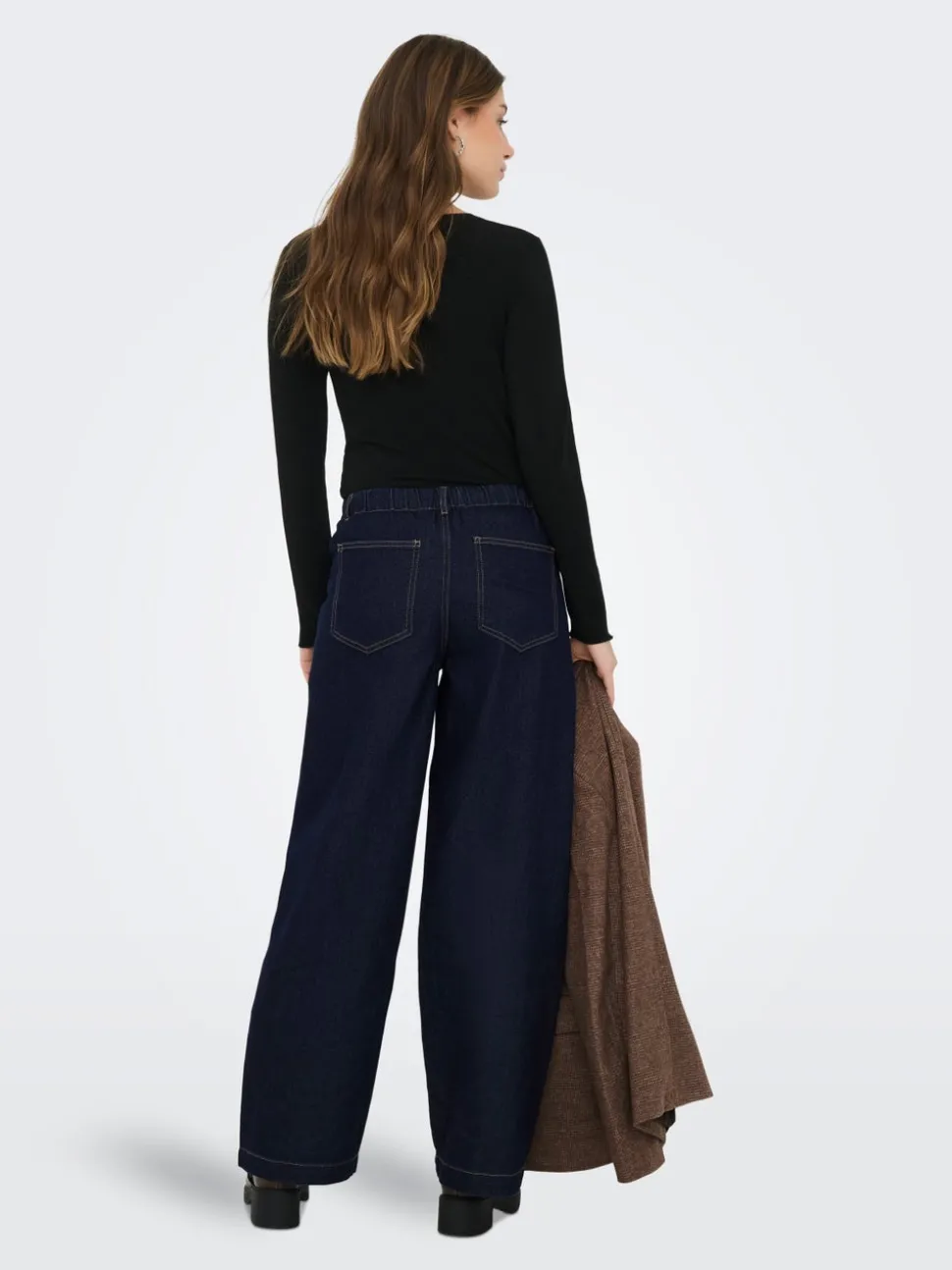 ONLTANNER Taille haute Wide Leg Fit Jeans