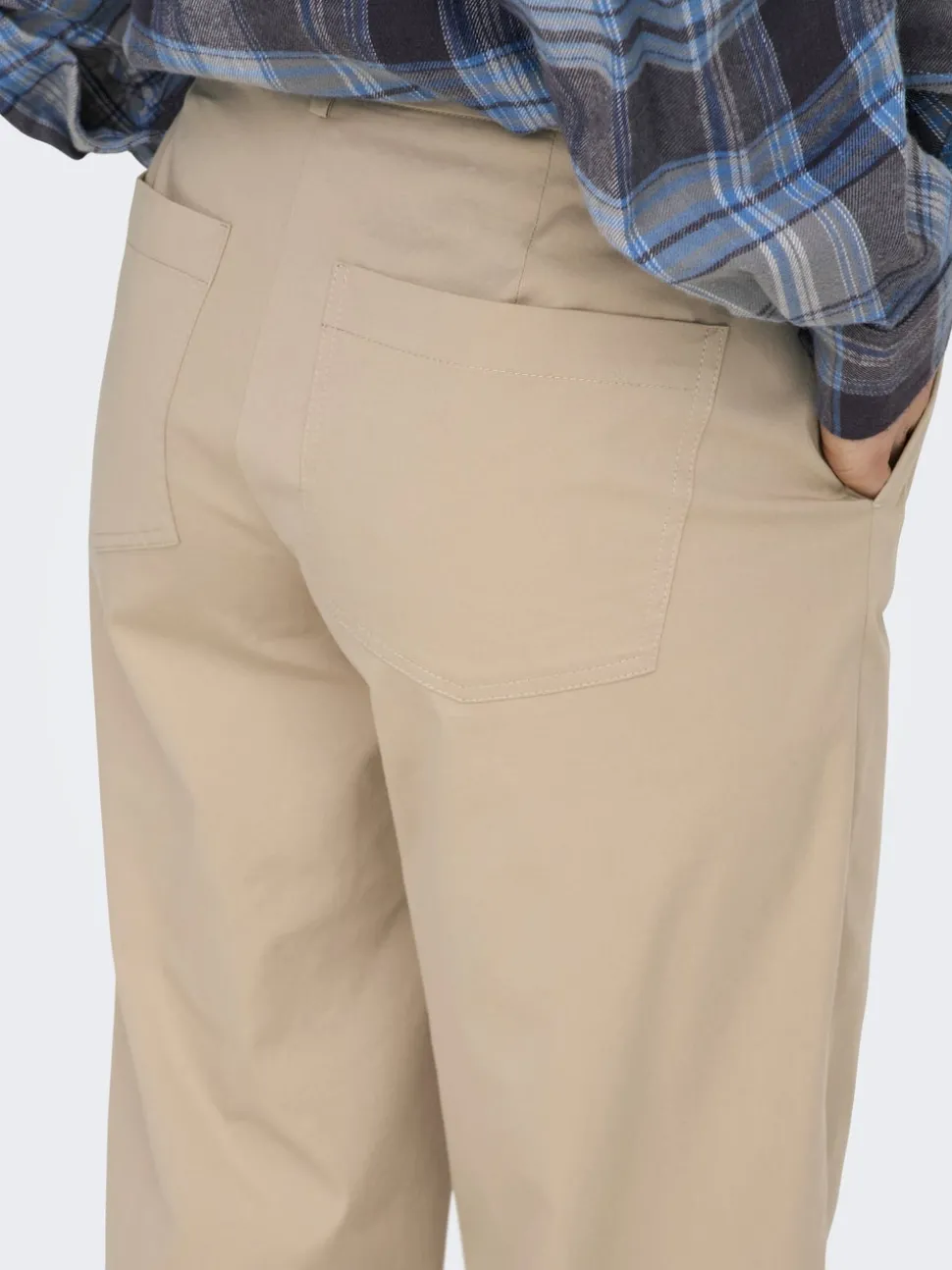 ONLTANNY Wide Leg Fit Pantalon chino