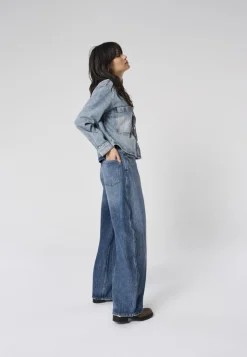 ONLTAYLOR Taille haute Coupe barrel Jeans