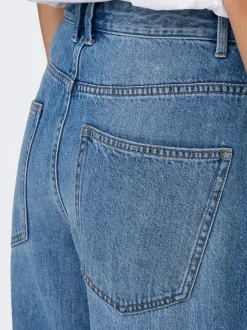 ONLTAYLOR Taille haute Coupe barrel Jeans