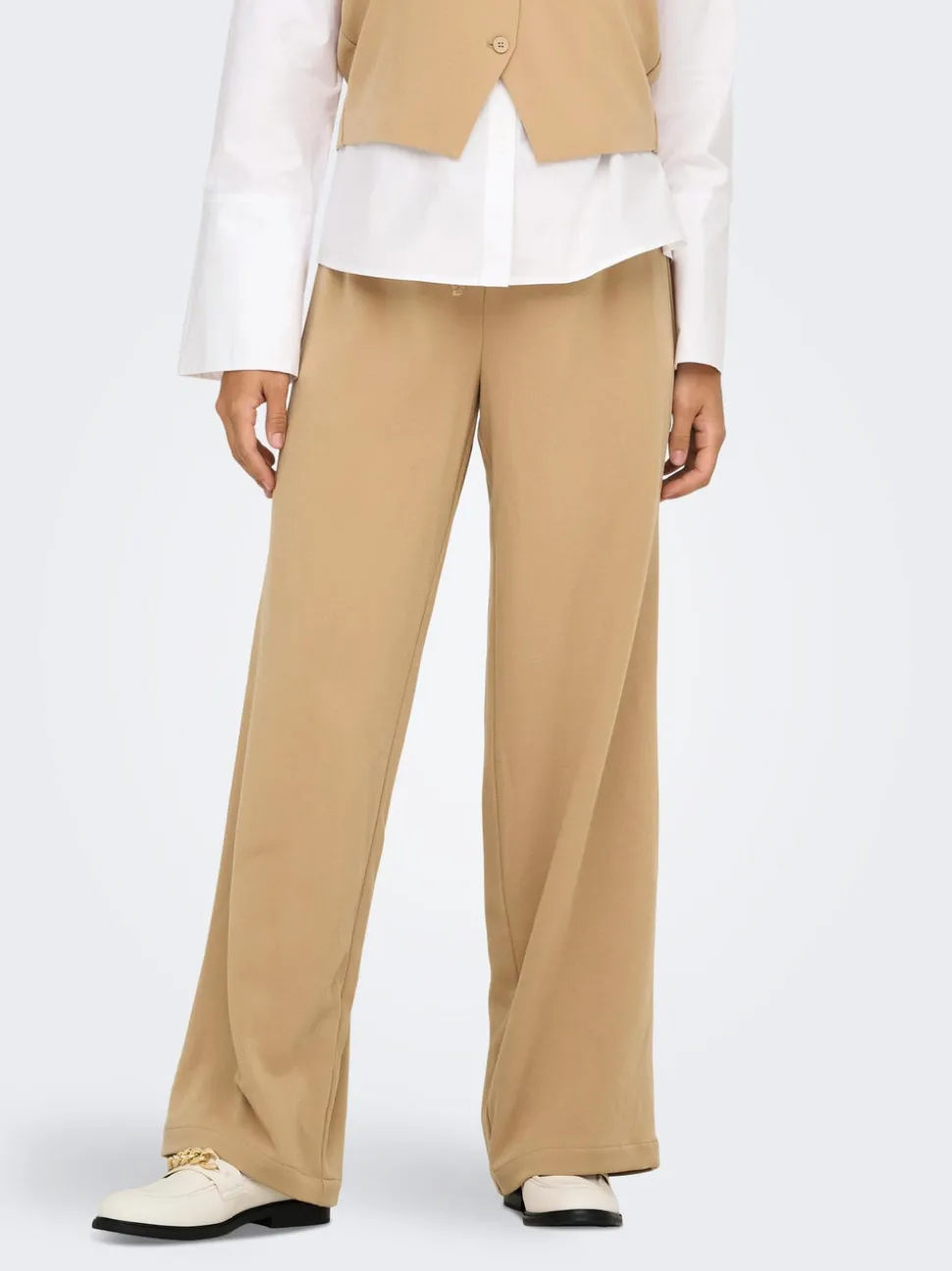 ONLTHANA Wide Leg Fit Pantalon à jambe large