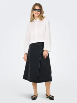 ONLTHEA Jean Jupe en denim Jupe midi