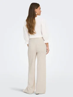 ONLTHEA Baggy Fit Pantalon en maille