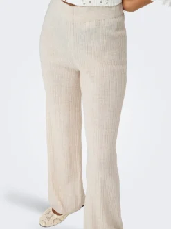 ONLTHEA Baggy Fit Pantalon en maille
