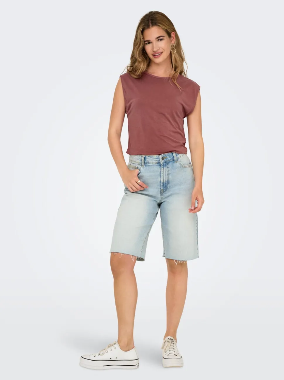 ONL30 Tops Regular Fit Col bateau
