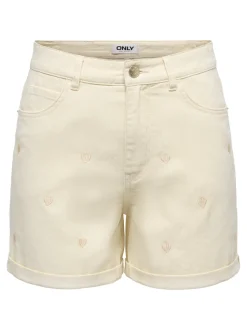 ONLVEGA Taille haute Mom Fit Short