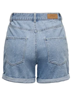 ONLVEGA Taille haute Regular Fit Short en denim