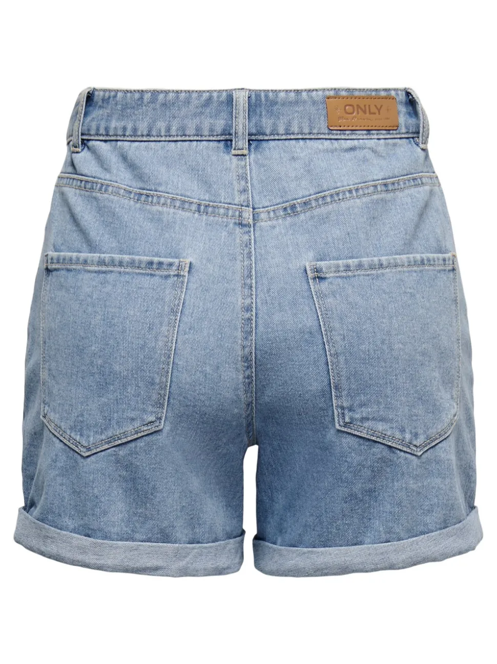 ONLVEGA Taille haute Regular Fit Short en denim