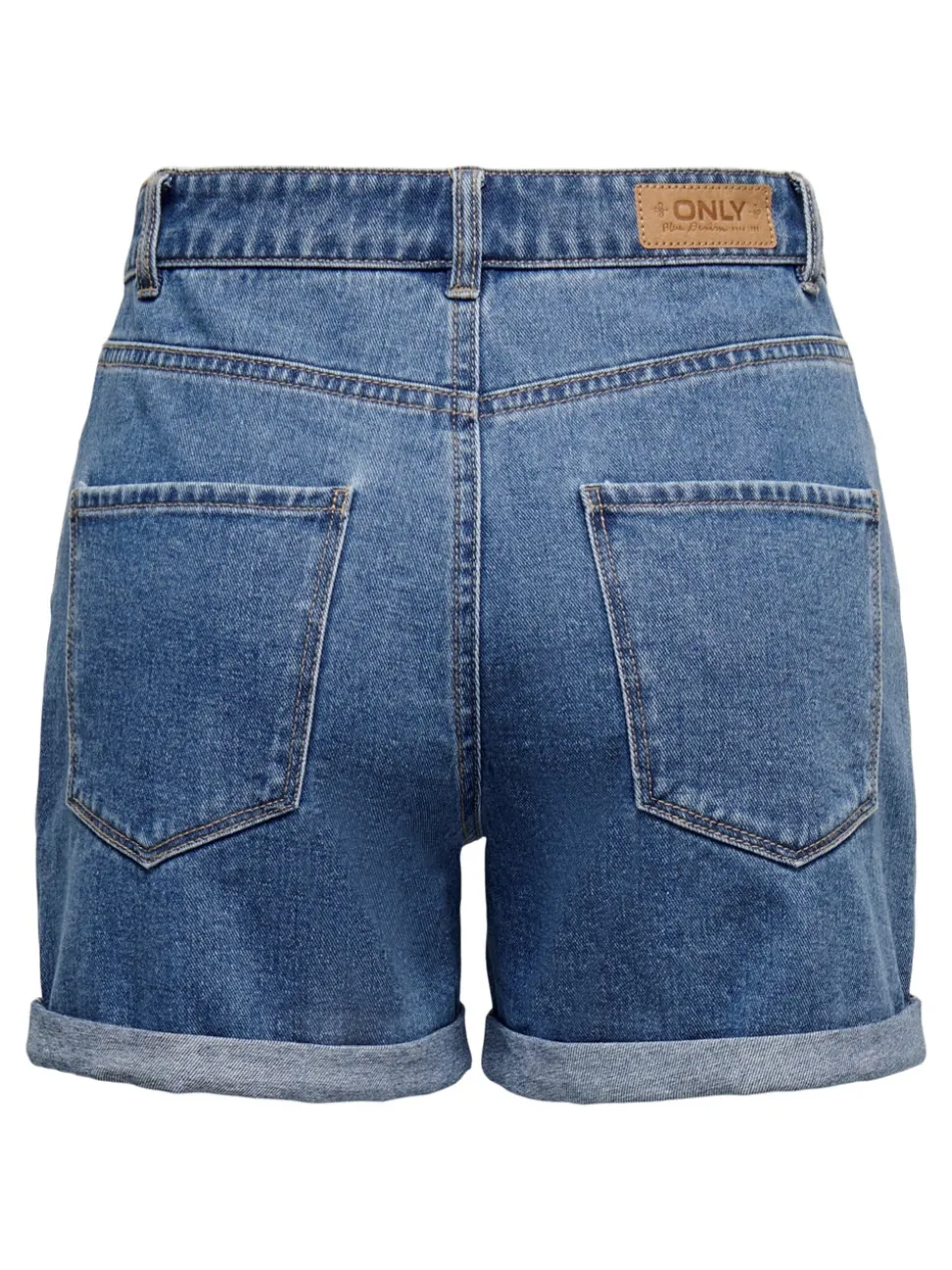 ONLVEGA Taille haute Regular Fit Short en denim