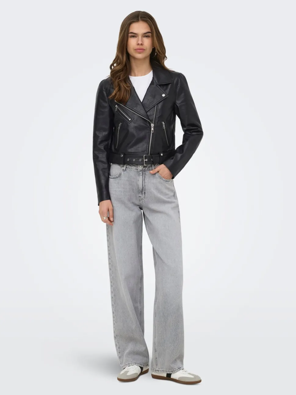 ONLVERA Veste en cuir synthétique