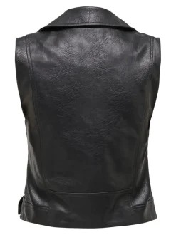 ONLVERA Veste en cuir synthétique