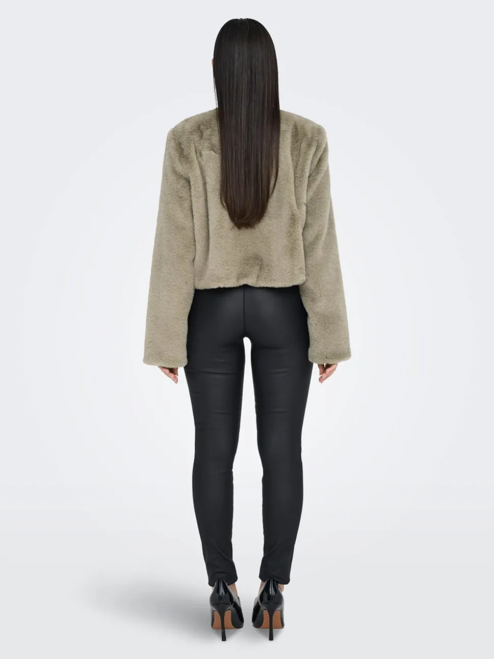 ONLVIDA Veste en Immitation Fourrure