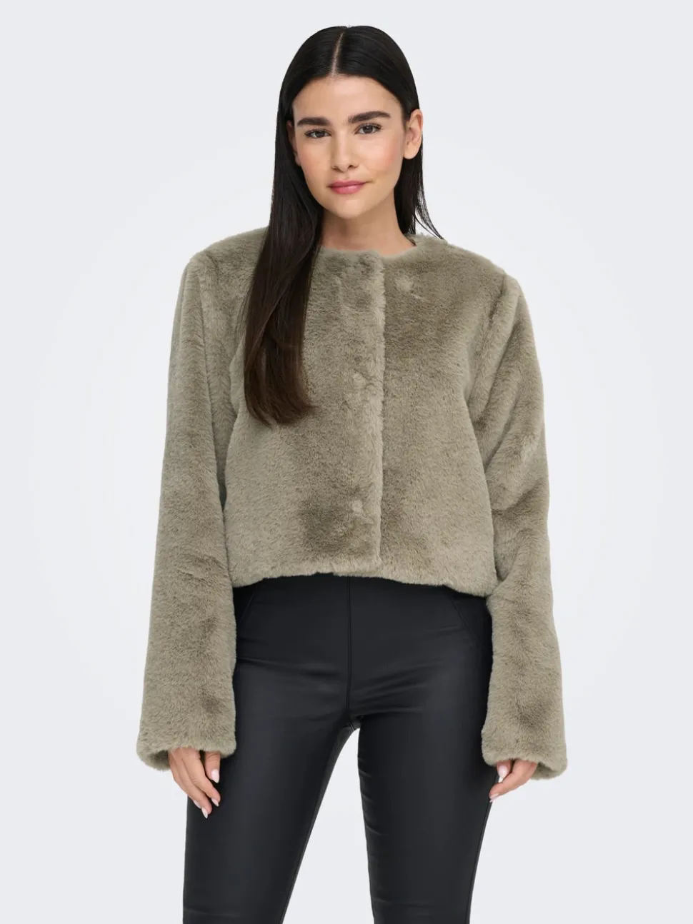 ONLVIDA Veste en Immitation Fourrure