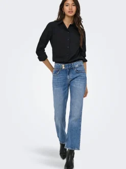 ONLVIOLET Taille haute Flared Fit Longueur cheville Jeans