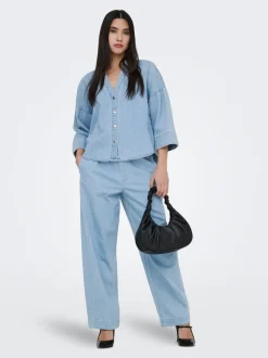 ONLVIX Taille moyenne Coupe barrel Jeans