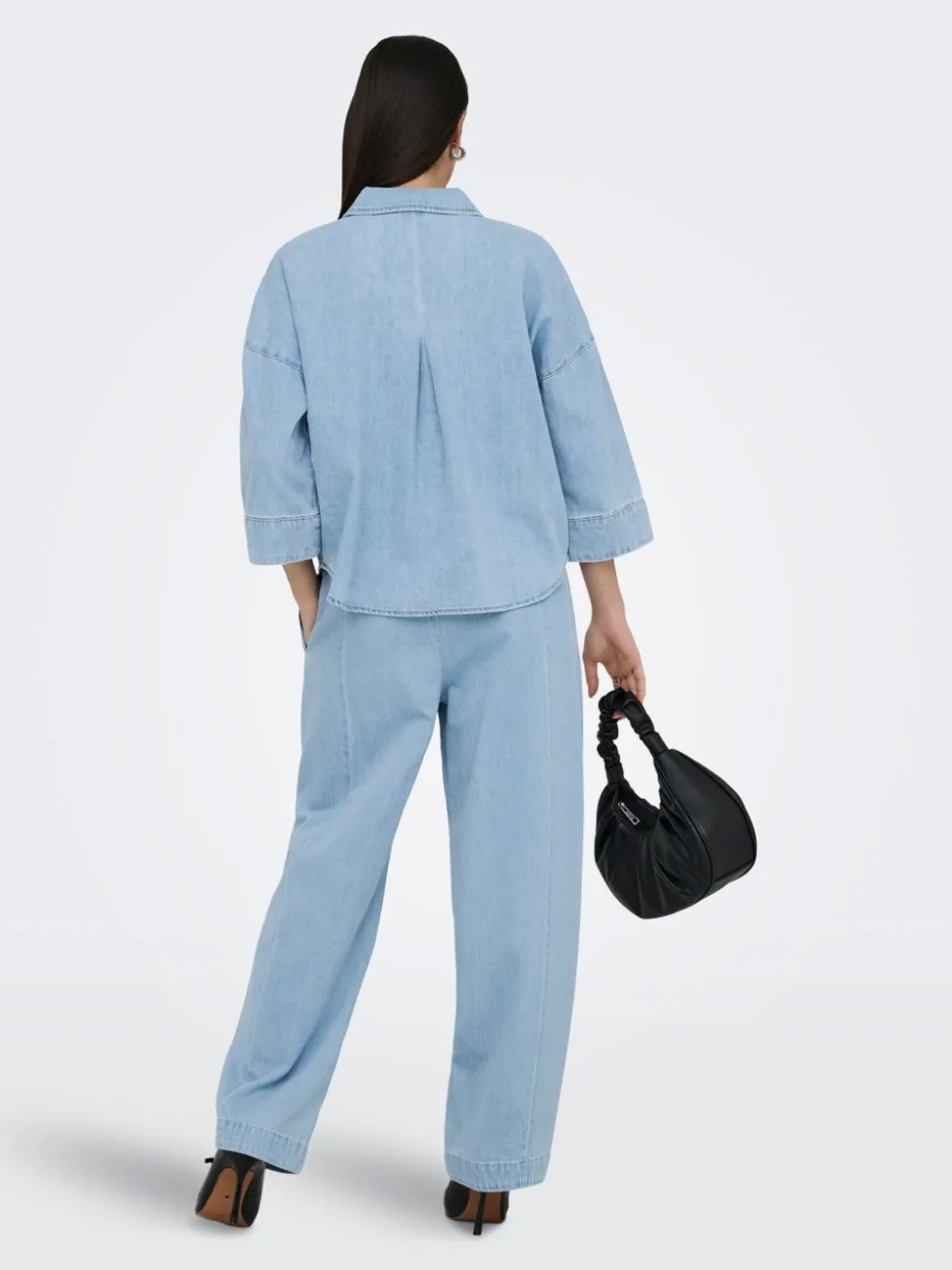 ONLVIX Taille moyenne Coupe barrel Jeans
