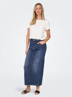 ONLWALO Jean Jupe en denim Jupe longue